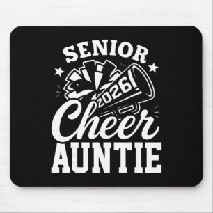 Tapis De Souris Fière tante de cheerleading senior 2026 Cl de 2