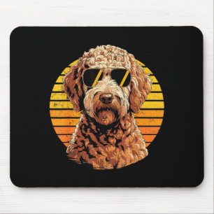 Tapis De Souris Fiers amateurs de doodle hommes femmes vintage chi