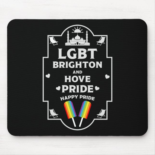 Tapis De Souris Fierté de Brighton et de Hove (Devant)