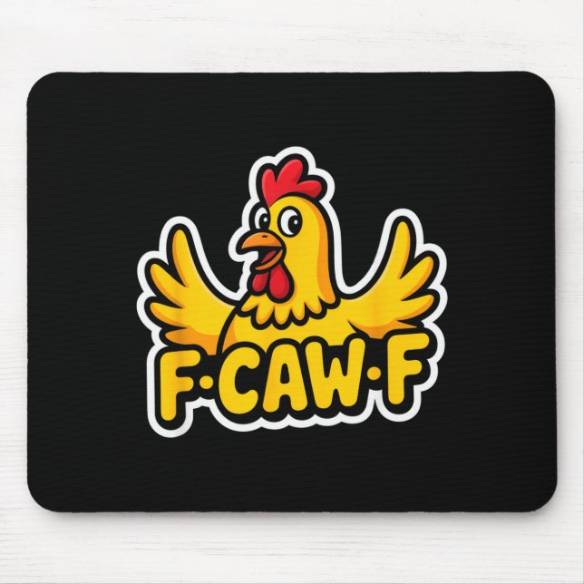 Tapis De Souris Fife Life Funny Sarcastic Chicken Fcawf  (Devant)