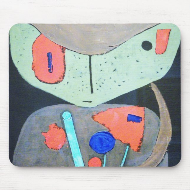 Tapis De Souris Figure du théâtre oriental, Paul Klee (Devant)
