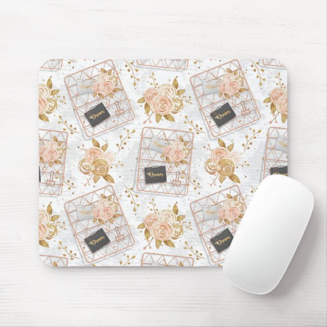 Tapis De Souris Fille Boss Dream & Believe Mousepad (Avec souris)