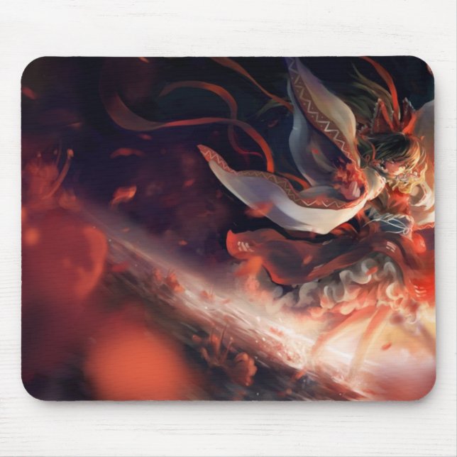 Tapis De Souris Fille d'Anime (Devant)