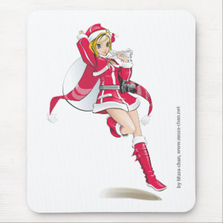Tapis De Souris fille de Muza-chan Père Noël