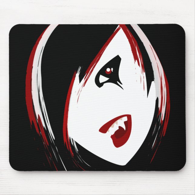 Tapis De Souris Fille de vampire (Devant)