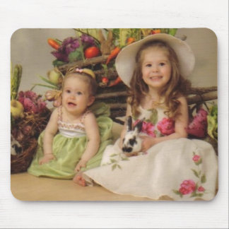 Tapis De Souris Filles de Pâques