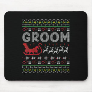 Tapis De Souris Filles mariée mariée Noël Noël Noël Noël Vilain Ma