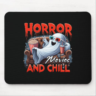 Tapis De Souris Films D'Horreur Et Chill Éffrayant Fantôme Amateur