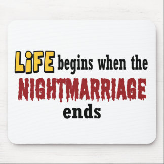 Tapis De Souris Fin du mariage nocturne