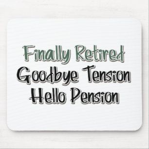Tapis De Souris Finalement Retraité : Adieu Tension, Bonjour Pensi