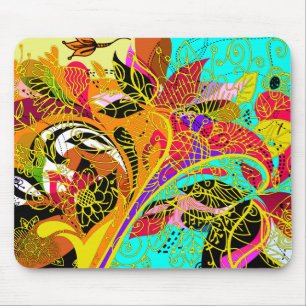 Tapis De Souris Fine Cool Abstraite Cute Girly Retro Mode