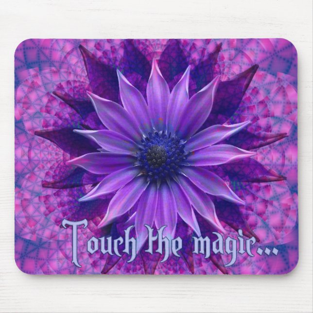 Tapis De Souris Fiora : Touchez la magie (Devant)