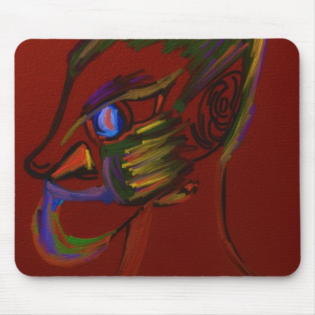 Tapis De Souris Fire Warrior  (Devant)