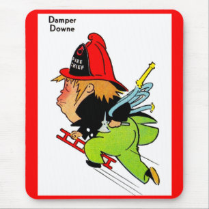 Tapis De Souris fireman Damper Downe