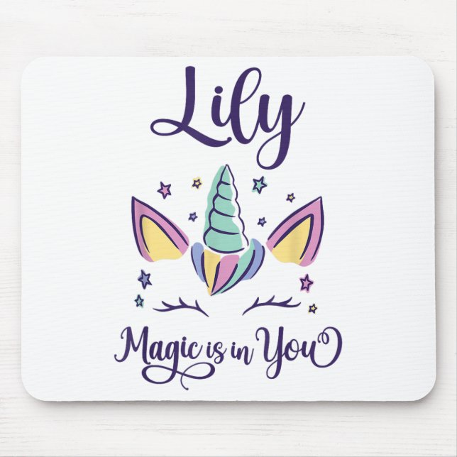 Tapis De Souris First Name Lily D Lily  (Devant)