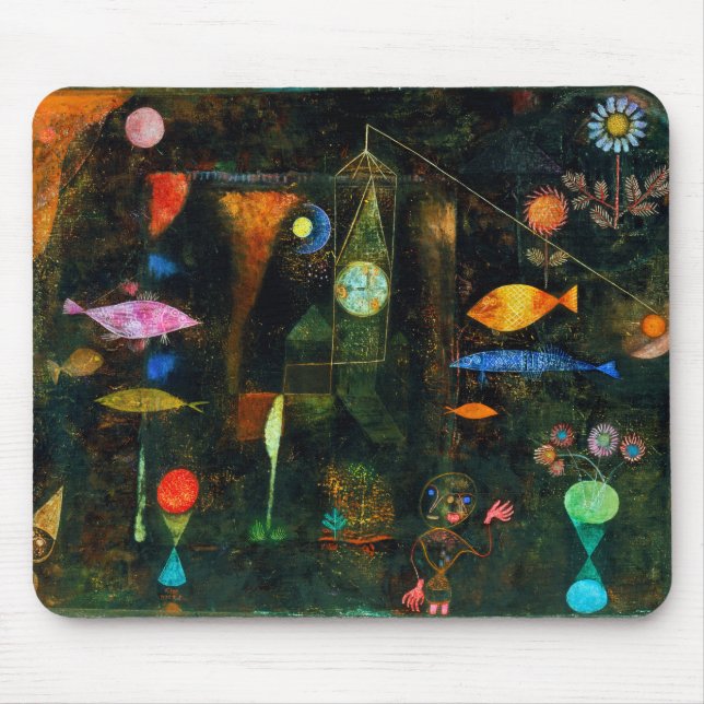 Tapis De Souris Fish Magic, Paul Klee (Devant)