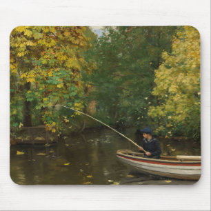 Tapis De Souris Fishing Boy (par Hans Andersen Brendekilde)