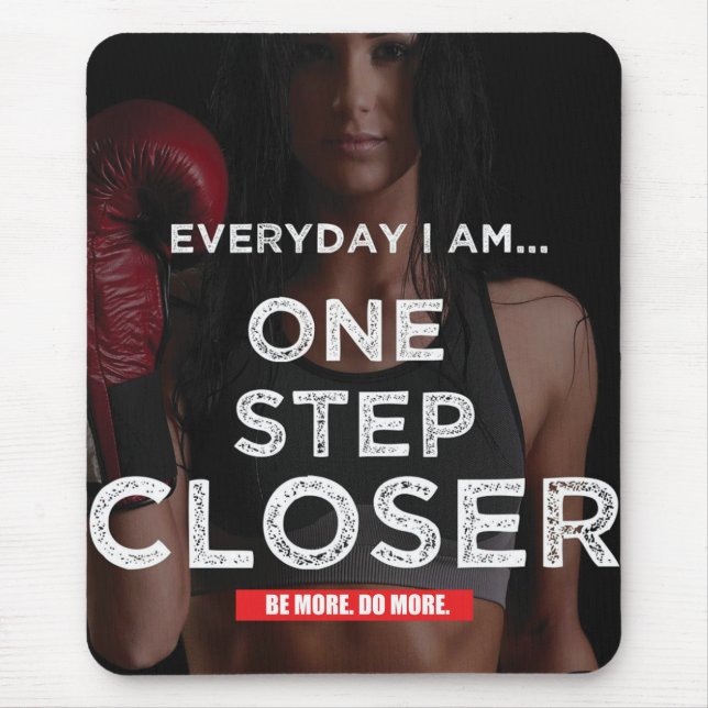 Tapis De Souris Fitness Motivationnelle (Devant)