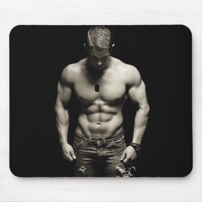 Tapis De Souris Fitness Motivationnelle (Devant)
