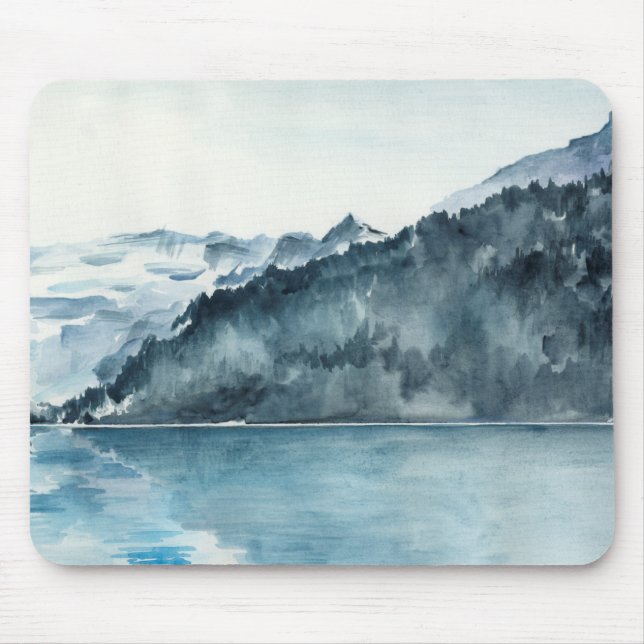 Tapis De Souris Fjords d'hiver (Devant)