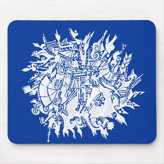 Tapis De Souris Flacon de neige 1 (Devant)