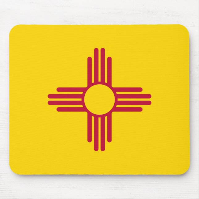 Tapis De Souris Flag du Nouveau-Mexique (Devant)