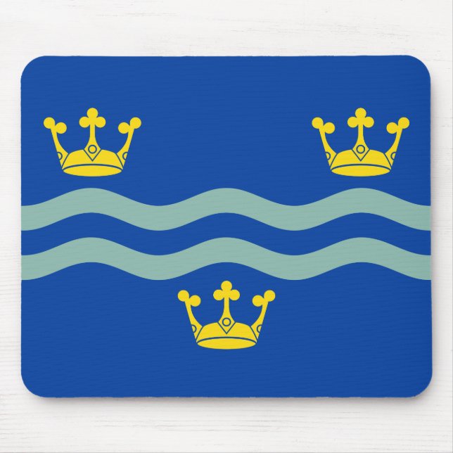 Tapis De Souris Flag of Cambridgeshire Mouse Pad (Devant)