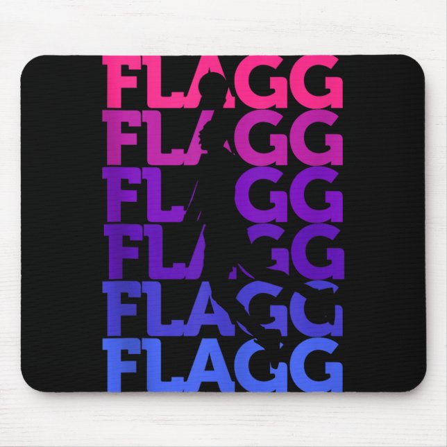 Tapis De Souris Flagg Basketball Inspire Fan Sports Débardeur_2 (Devant)