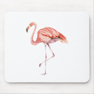 Tapis De Souris Flamant rose rose