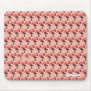 Tapis De Souris Flamants roses roses Mousepad