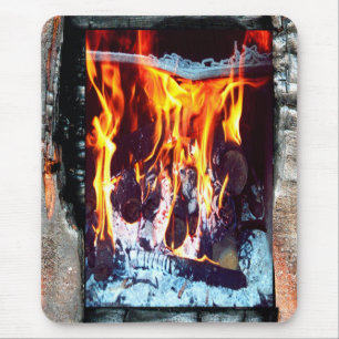 Tapis De Souris Flamme