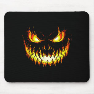 Tapis De Souris Flamme en colère Citrouille Costume Halloween Homm