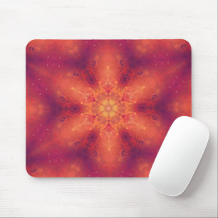 Tapis De Souris Flamme flamboyante Phoenix brûler flocon de neige