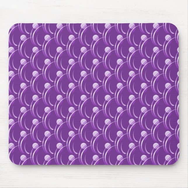 Tapis De Souris Flèches légères violettes fantaisie (Devant)