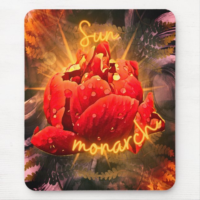 Tapis De Souris Fleur (Devant)
