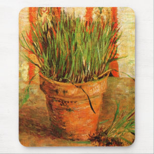 Tapis De Souris Fleur avec ciboulette (F337) Van Gogh Art