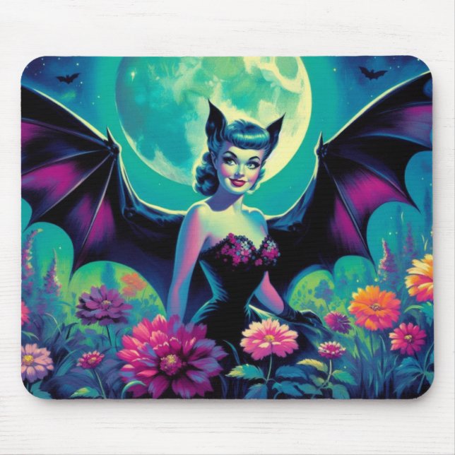 Tapis De Souris Fleur Batty (Devant)