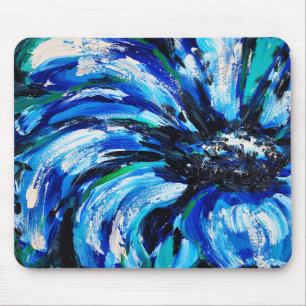 Tapis De Souris Fleur bleue