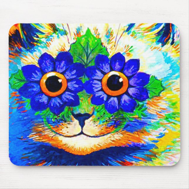Tapis De Souris Fleur de chat (Devant)