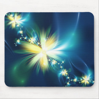 Tapis De Souris Fleur de fractale d'amusement