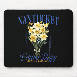 Tapis De Souris Fleur de jonquille de Nantucket pour femmes qui de