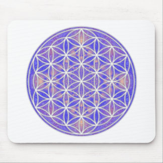 Tapis De Souris Fleur de la vie (couleur 3)