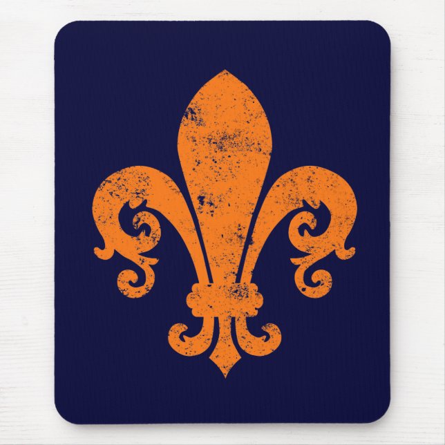Tapis De Souris Fleur-De-lis (Devant)