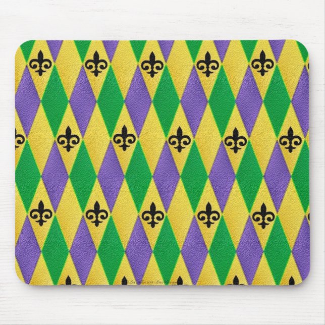 Tapis De Souris Fleur de lis (Devant)