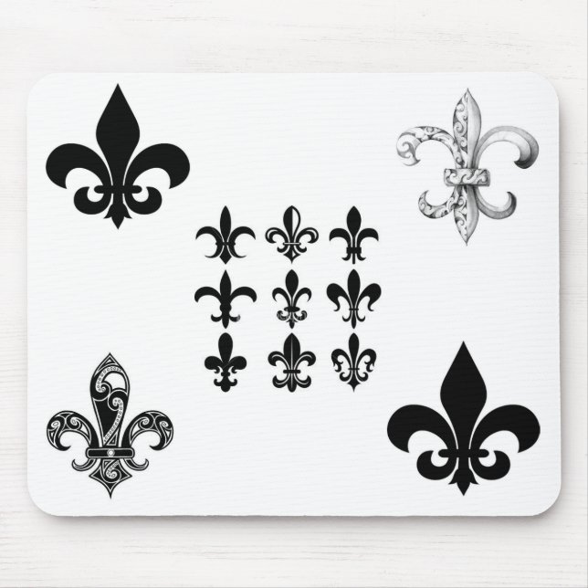 Tapis De Souris fleur de lis (Devant)