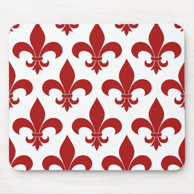 Tapis De Souris Fleur de lis motif Paris (Devant)