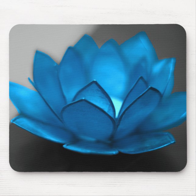 Tapis De Souris Fleur de Lotus bleu (Devant)