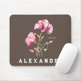 Tapis De Souris Fleur de pois doux - Personnaliser