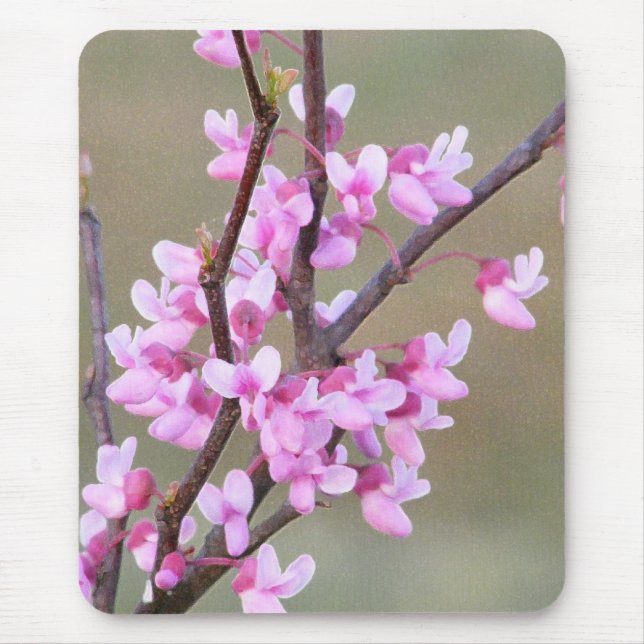 Tapis De Souris Fleur de Redbud (Devant)