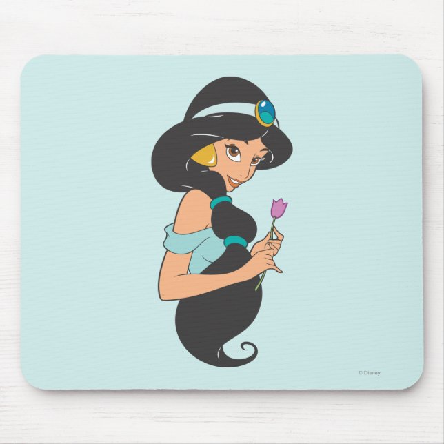 Tapis De Souris Fleur de retenue du Jasmin (Devant)